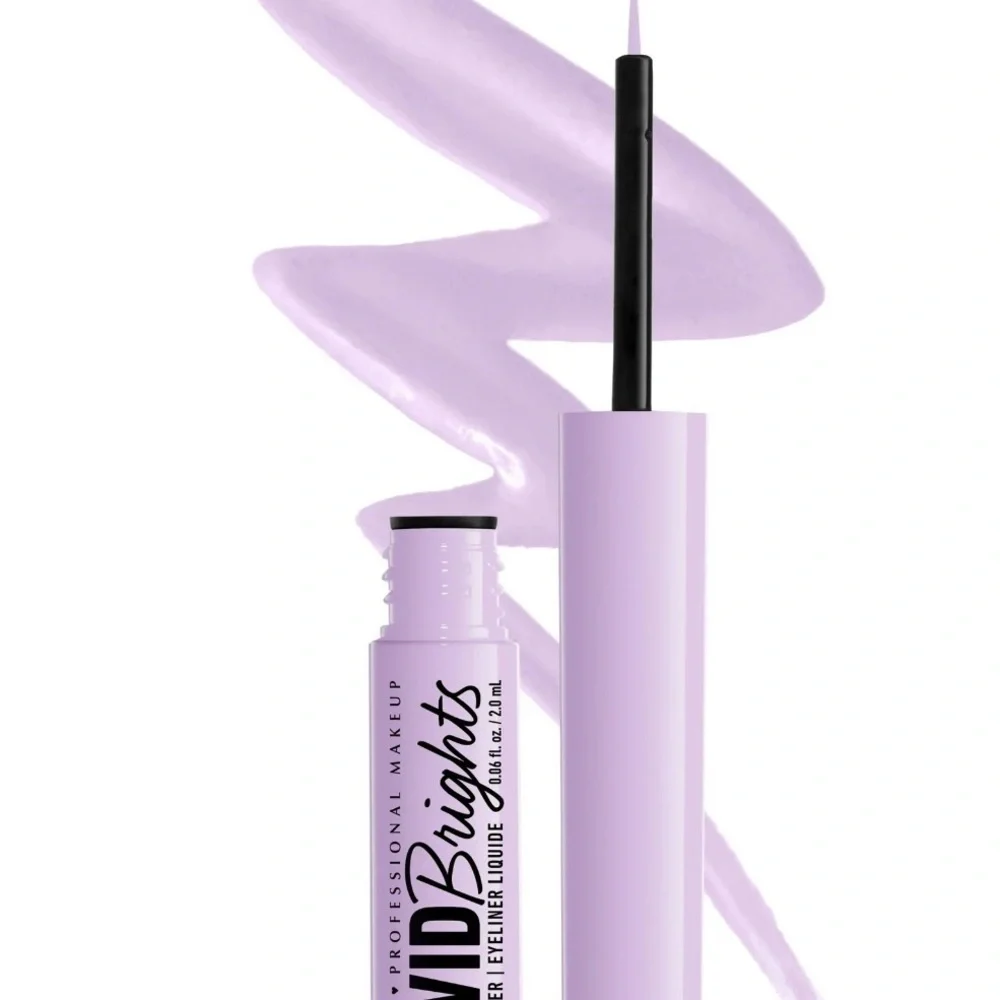 3 NYX Professional Makeup Vivid Bright Matte Liquid Eyeliners